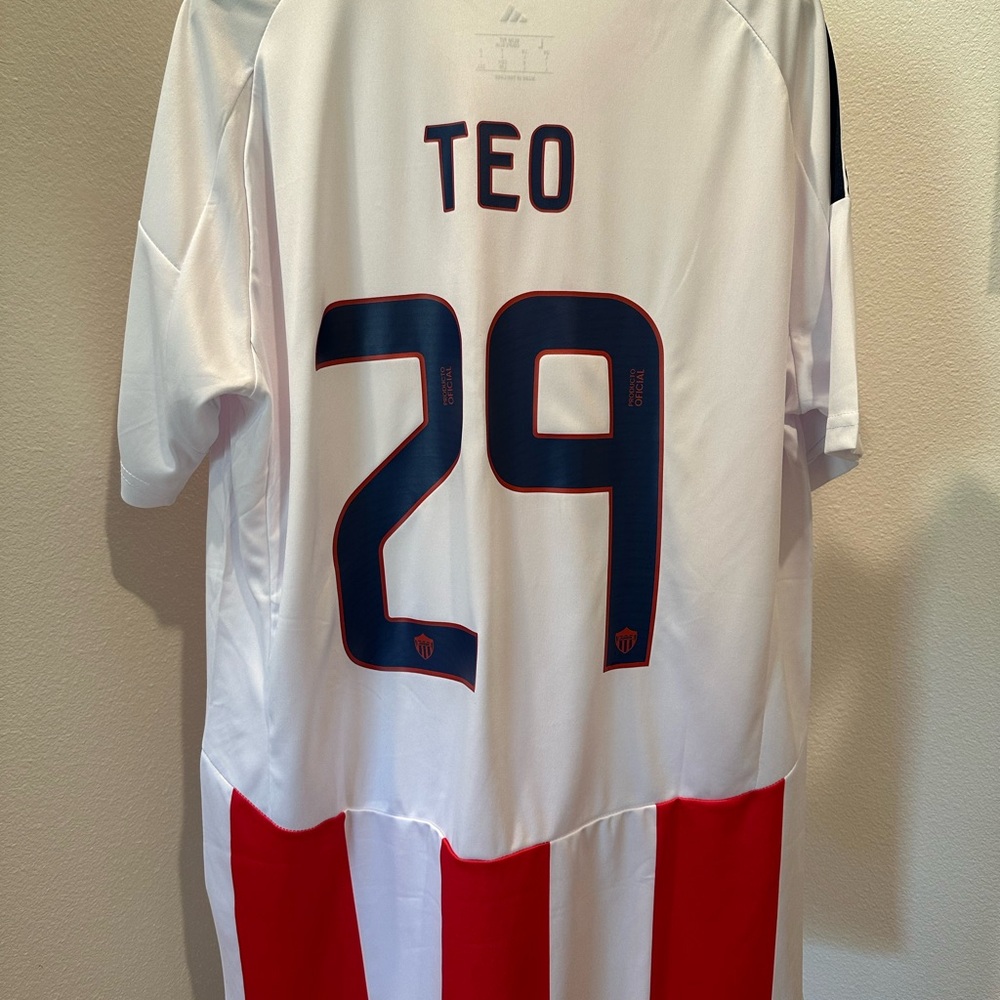2025-26 Atlético Junior Teofilo Gutiérrez Soccer Jersey